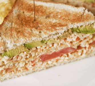 Club Sandwich au Râpé de la Mer Coraya